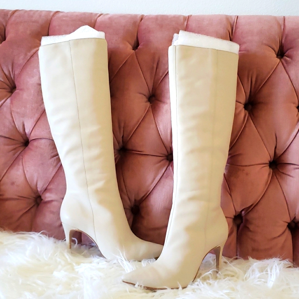 New Aqua High-Heel Tall Boots
